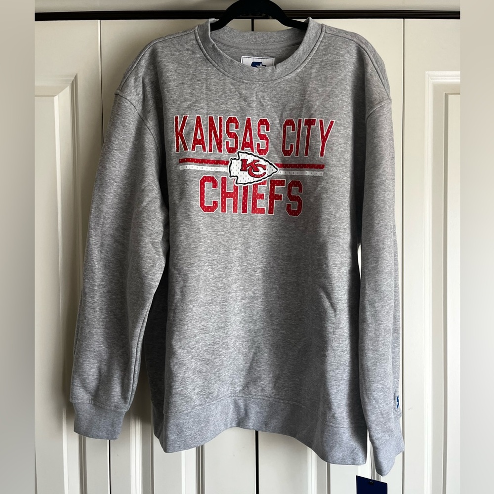 Kansas City Chiefs Gray Sweatshirt